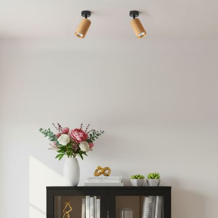 Brilagi - Foco empotrable LED RGBW regulable SELE MODERN 1xGU10/4,8W/230V 3000K dorado + mando a distancia