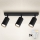 Brilagi - Foco empotrable LED RGBW regulable SELE MODERN 3xGU10/4,8W/230V 3000K negro + mando a distancia