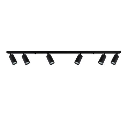 Brilagi - Foco empotrable LED RGBW regulable SELE MODERN 6xGU10/6,5W/230V 2700-6500K Wi-Fi negro