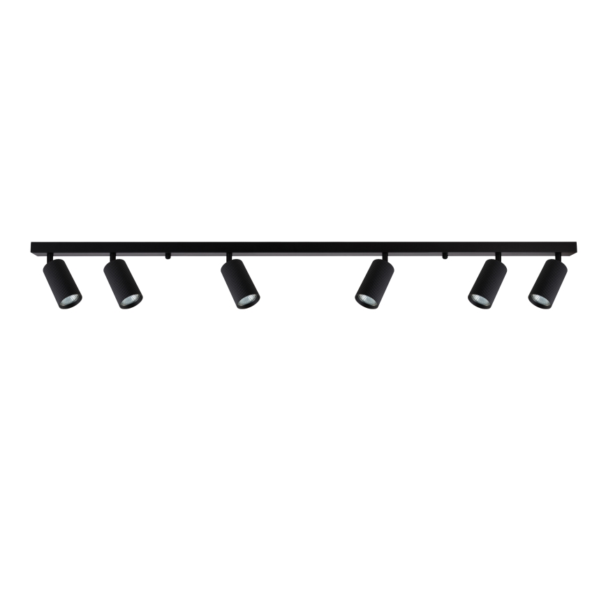 Brilagi - Foco empotrable LED RGBW regulable SELE MODERN 6xGU10/6,5W/230V 2700-6500K Wi-Fi negro