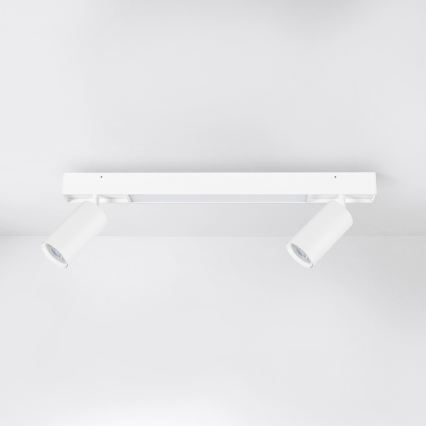 Brilagi - Foco empotrable LED SELE 2xGU10/30W/230V + LED/15W blanco