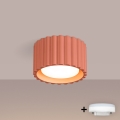 Brilagi - Foco empotrable LED SFERA 1xGX53/30W/230V, diámetro 10 cm, rosa
