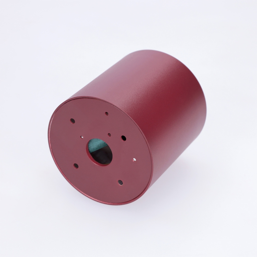 BRILAGI - Foco empotrable MIA 1xGU10/30W/230V 84x80 mm burdeos