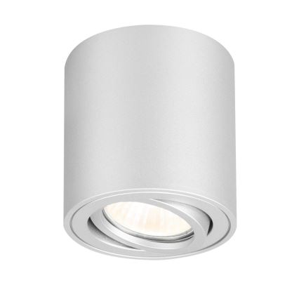 Brilagi - Foco empotrable MIA 1xGU10/30W/230V 84x80 mm plateado