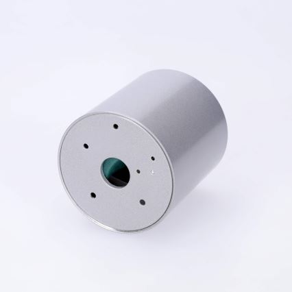 BRILAGI - Foco empotrable MIA 1xGU10/30W/230V 84x80 mm plateado