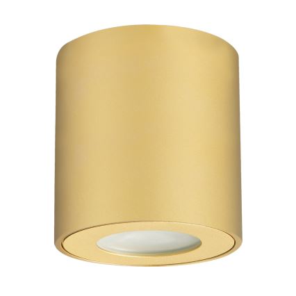 Brilagi - Foco empotrable para baño MIA 1xGU10/30W/230V 84x80 mm acabado dorado IP54