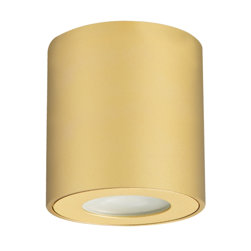 Brilagi - Foco empotrable para baño MIA 1xGU10/30W/230V 84x80 mm acabado dorado IP54
