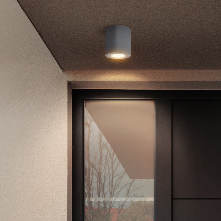 Brilagi - Foco empotrable para baño MIA 1xGU10/30W/230V 84x80 mm antracita IP54