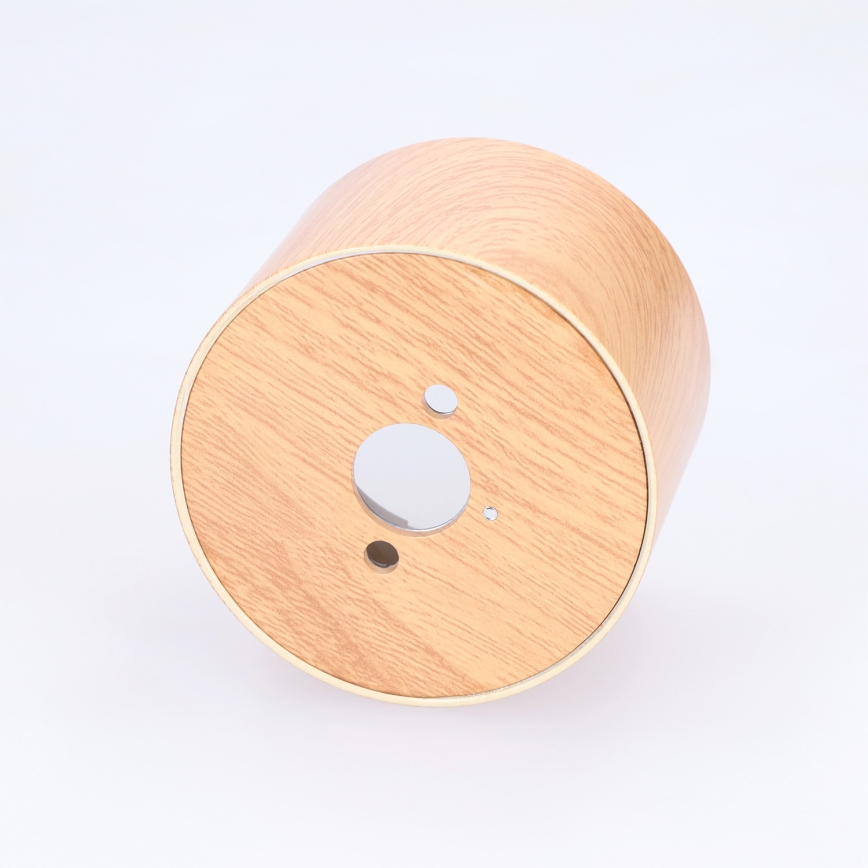 BRILAGI - Foco para baño SMOOTH 1xGX53/15W/230V 60x82 mm acabado en roble IP54
