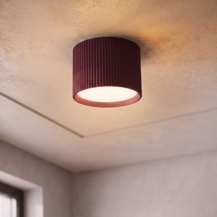 BRILAGI - Foco empotrable STRIPY 1xGX53/15W/230V 60x82 mm burdeos