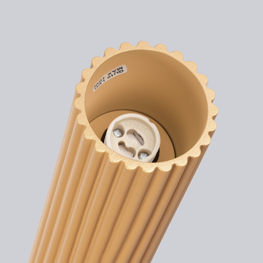 Brilagi - Foco LED CRESTO 1xGU10/10W/230V, 10 cm, color dorado