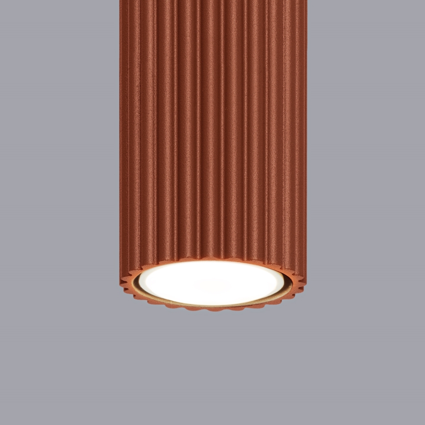 BRILAGI - Foco LED CRESTO 1xGU10/10W/230V 10 cm naranja