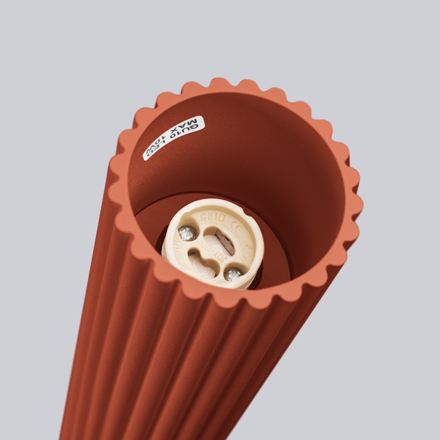 Brilagi - Foco LED CRESTO 1xGU10/10W/230V 10 cm rojo