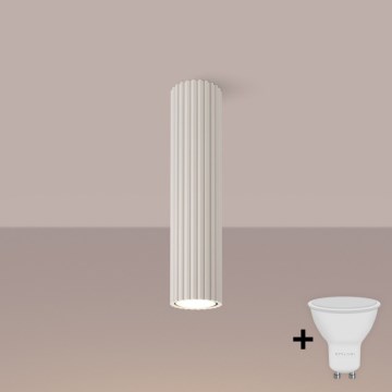 Brilagi - Foco LED CRESTO 1xGU10/10W/230V 30 cm crema