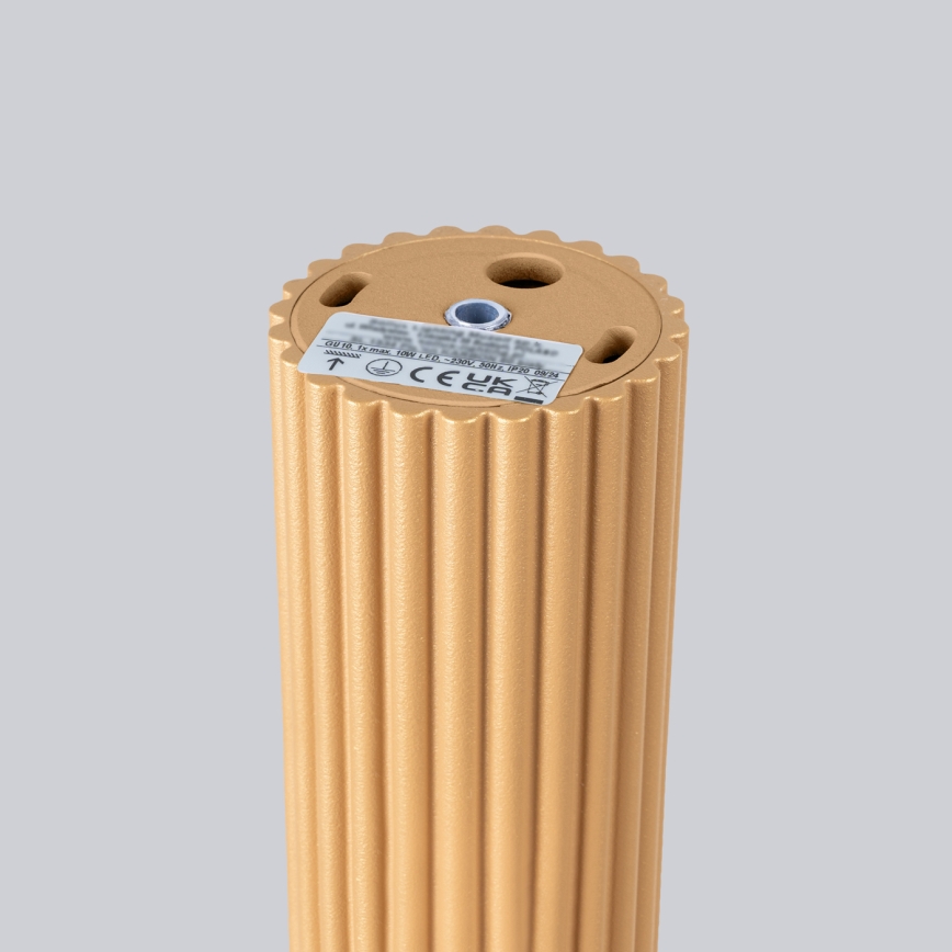 Brilagi - Foco LED CRESTO 1xGU10/10W/230V 30 cm dorado