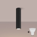 Brilagi - Foco LED CRESTO 1xGU10/10W/230V, 30 cm, negro