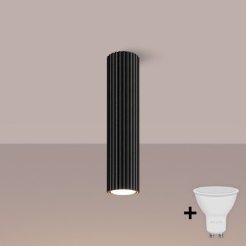 Brilagi - Foco LED CRESTO 1xGU10/10W/230V, 30 cm, negro
