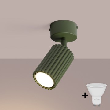 Brilagi - Foco LED CRESTO 1xGU10/10W/230V verde