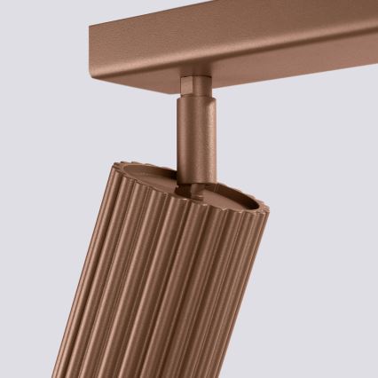 Brilagi - Foco LED CRESTO 2xGU10/10W/230V marrón