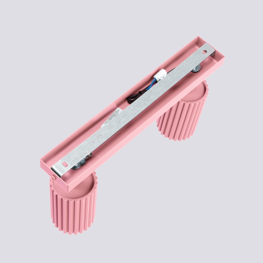 Brilagi - Foco LED CRESTO 2xGU10/10W/230V rosa