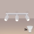 Brilagi - Foco LED CRESTO 3xGU10/10W/230V blanco