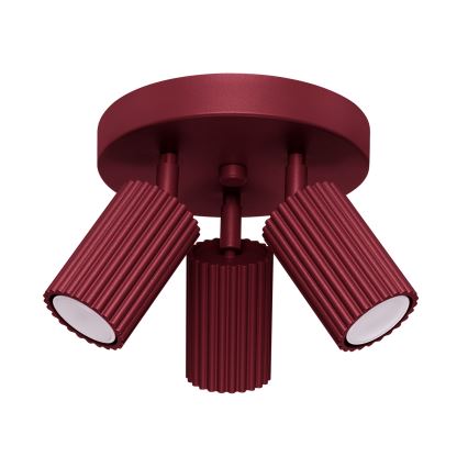 Brilagi - Foco LED CRESTO 3xGU10/10W/230V burdeos