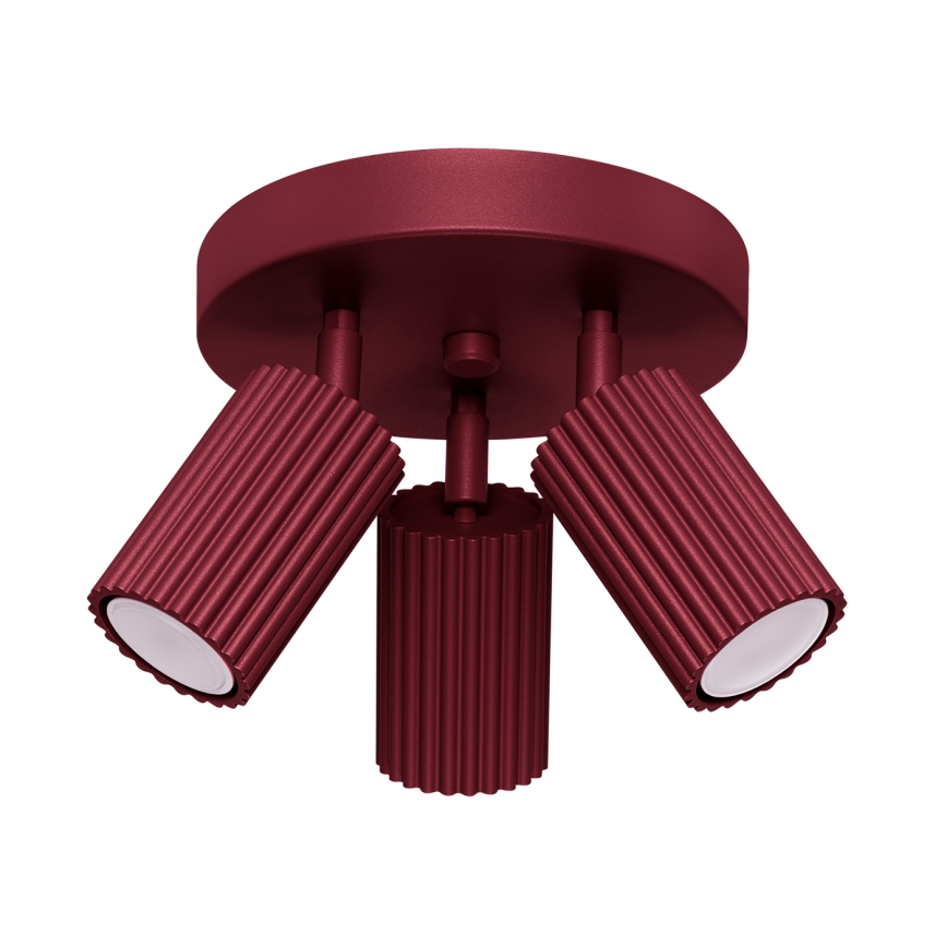 Brilagi - Foco LED CRESTO 3xGU10/10W/230V burdeos