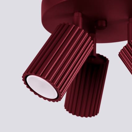 Brilagi - Foco LED CRESTO 3xGU10/10W/230V burdeos