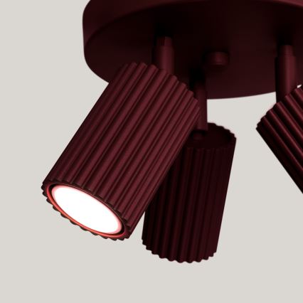 Brilagi - Foco LED CRESTO 3xGU10/10W/230V burdeos