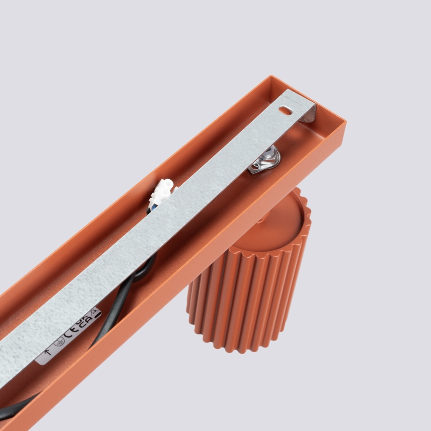 BRILAGI - Foco LED CRESTO 3xGU10/10W/230V naranja