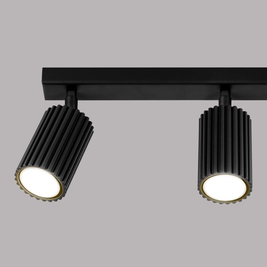 Brilagi - Foco LED CRESTO 3xGU10/10W/230V negro