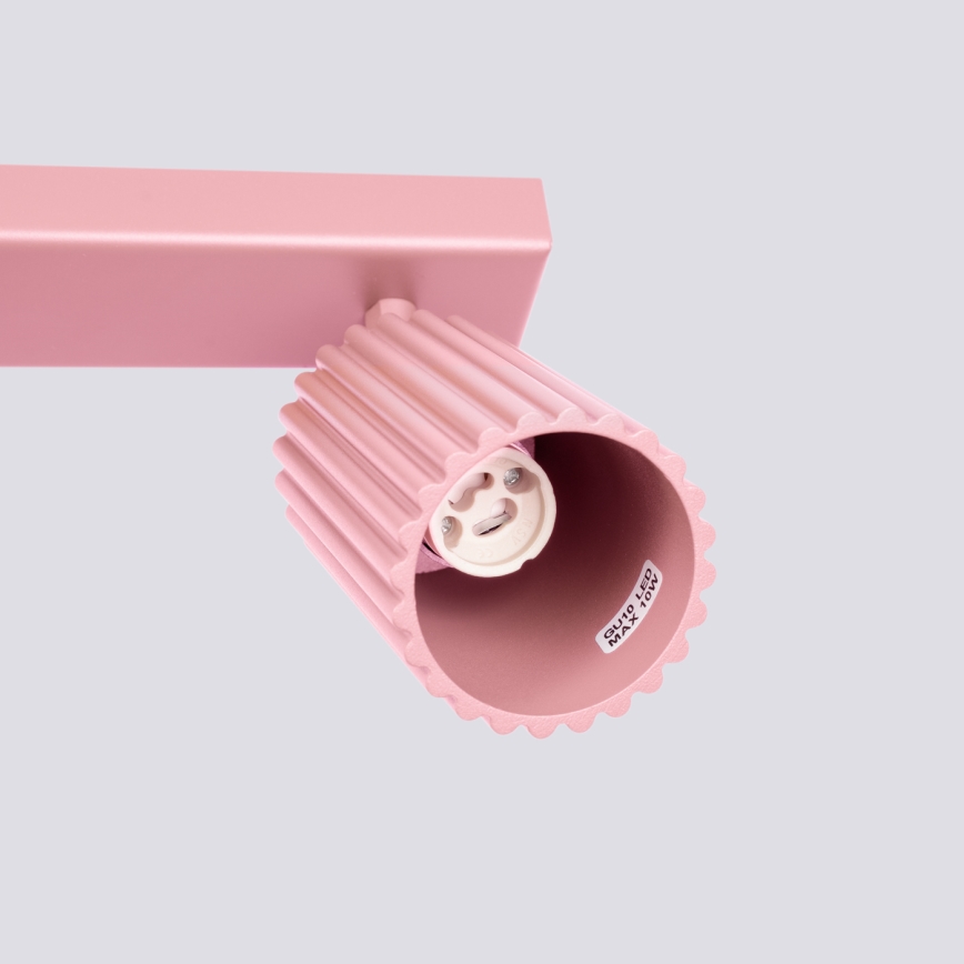 Brilagi - Foco LED CRESTO 3xGU10/10W/230V rosa