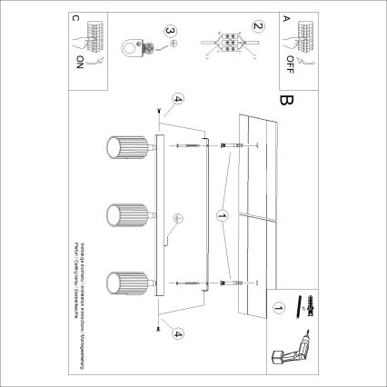 Brilagi - Foco LED CRESTO 3xGU10/10W/230V rosa