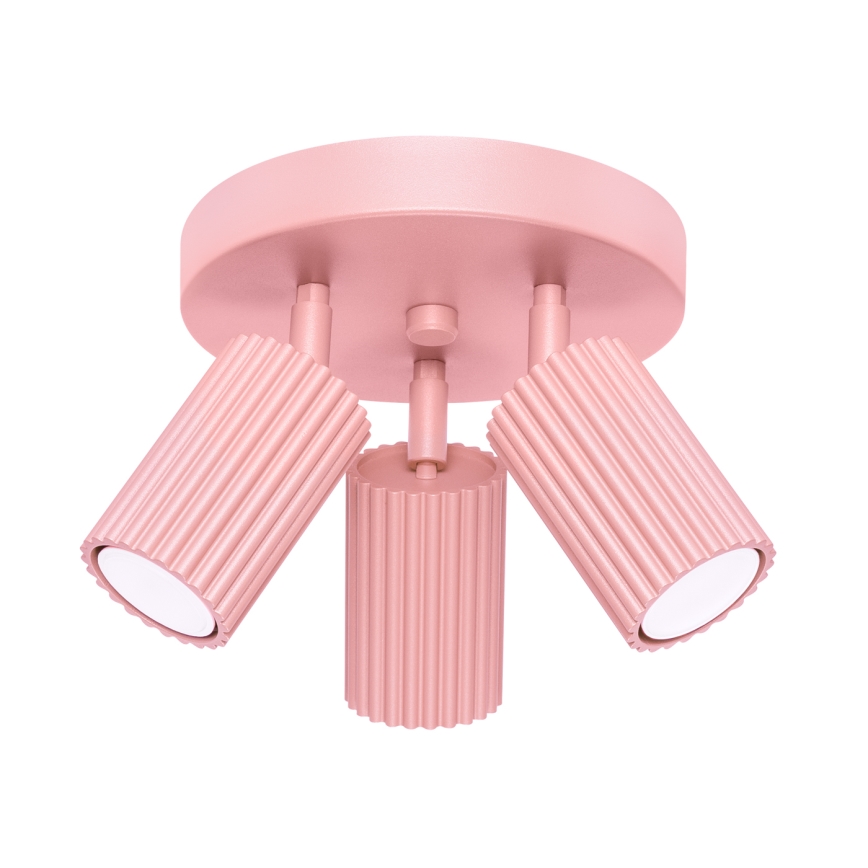 Brilagi - Foco LED CRESTO 3xGU10/10W/230V rosa