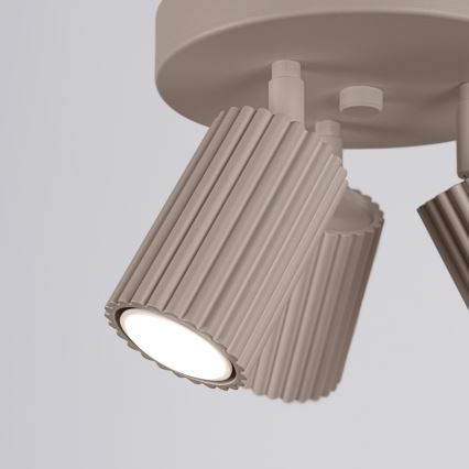 Brilagi - Foco LED CRESTO 3xGU10/10W/230V taupe