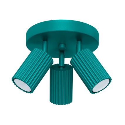 Brilagi - Foco LED CRESTO 3xGU10/10W/230V turquesa
