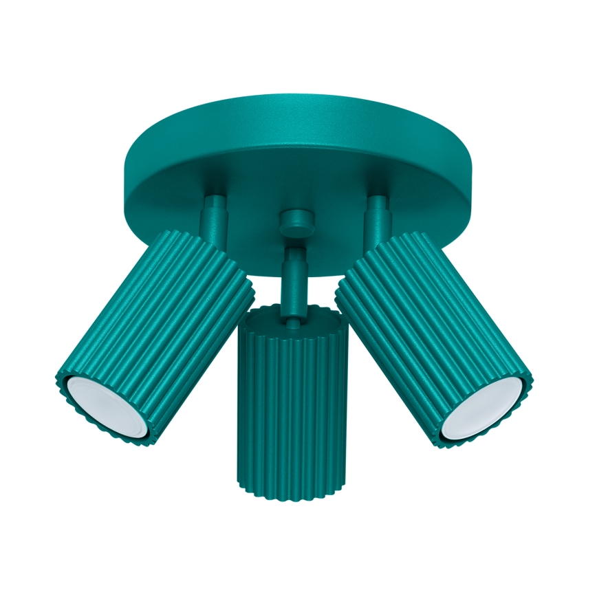 Brilagi - Foco LED CRESTO 3xGU10/10W/230V turquesa