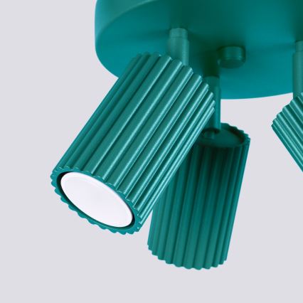 Brilagi - Foco LED CRESTO 3xGU10/10W/230V turquesa