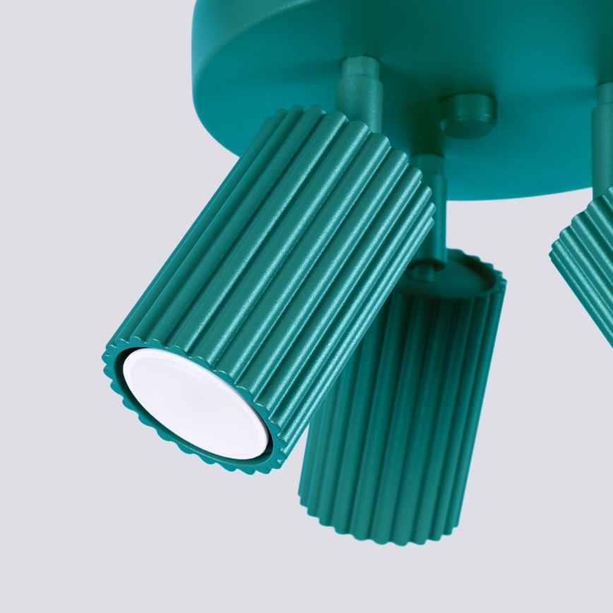 Brilagi - Foco LED CRESTO 3xGU10/10W/230V turquesa