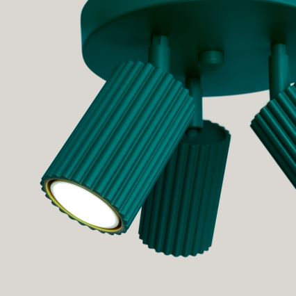 Brilagi - Foco LED CRESTO 3xGU10/10W/230V turquesa