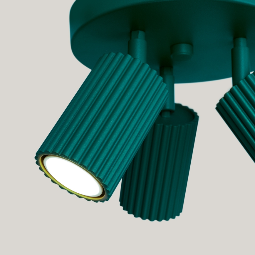 Brilagi - Foco LED CRESTO 3xGU10/10W/230V turquesa