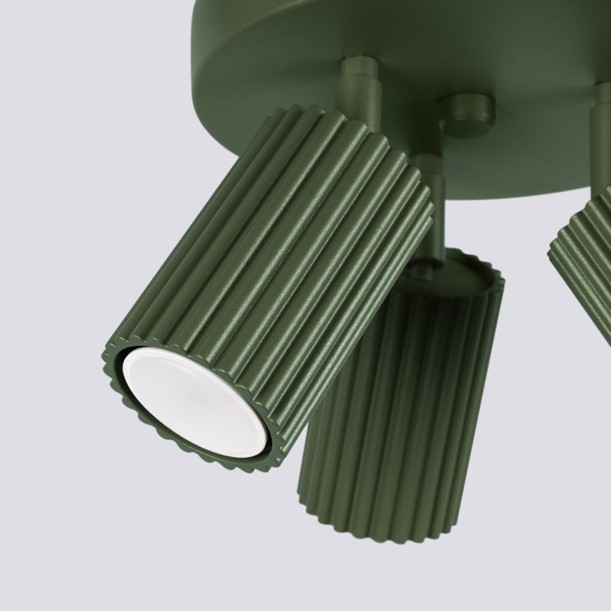 Brilagi - Foco LED CRESTO 3xGU10/10W/230V verde