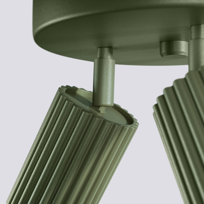 Brilagi - Foco LED CRESTO 3xGU10/10W/230V verde