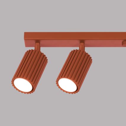 Brilagi - Foco LED CRESTO 6xGU10/10W/230V rojo