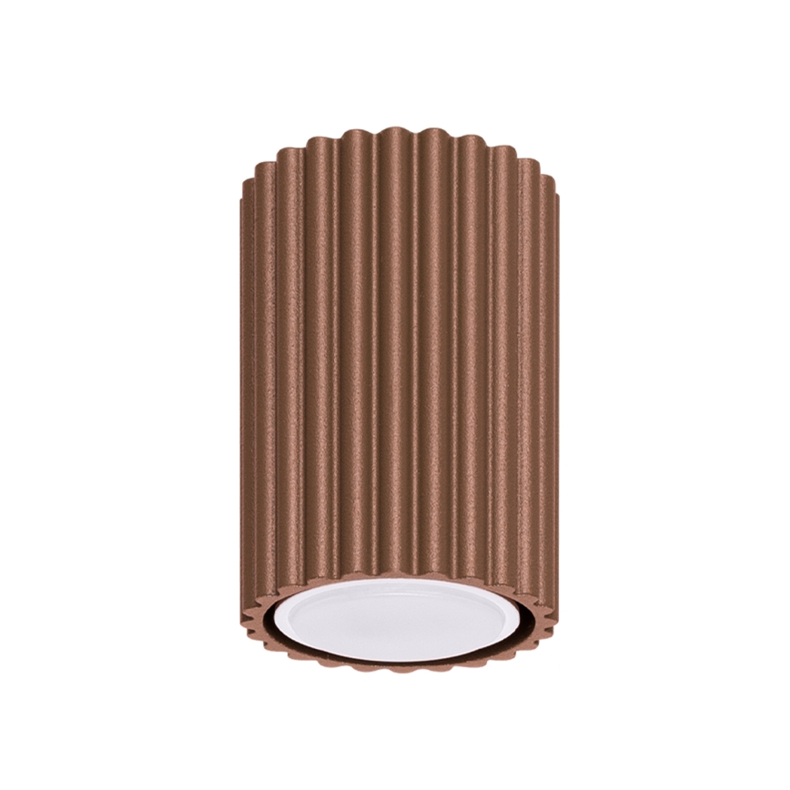 Brilagi - Foco LED empotrable CRESTO 1xGU10/10W/230V 10 cm marrón