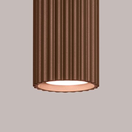 Brilagi - Foco LED empotrable CRESTO 1xGU10/10W/230V 10 cm marrón