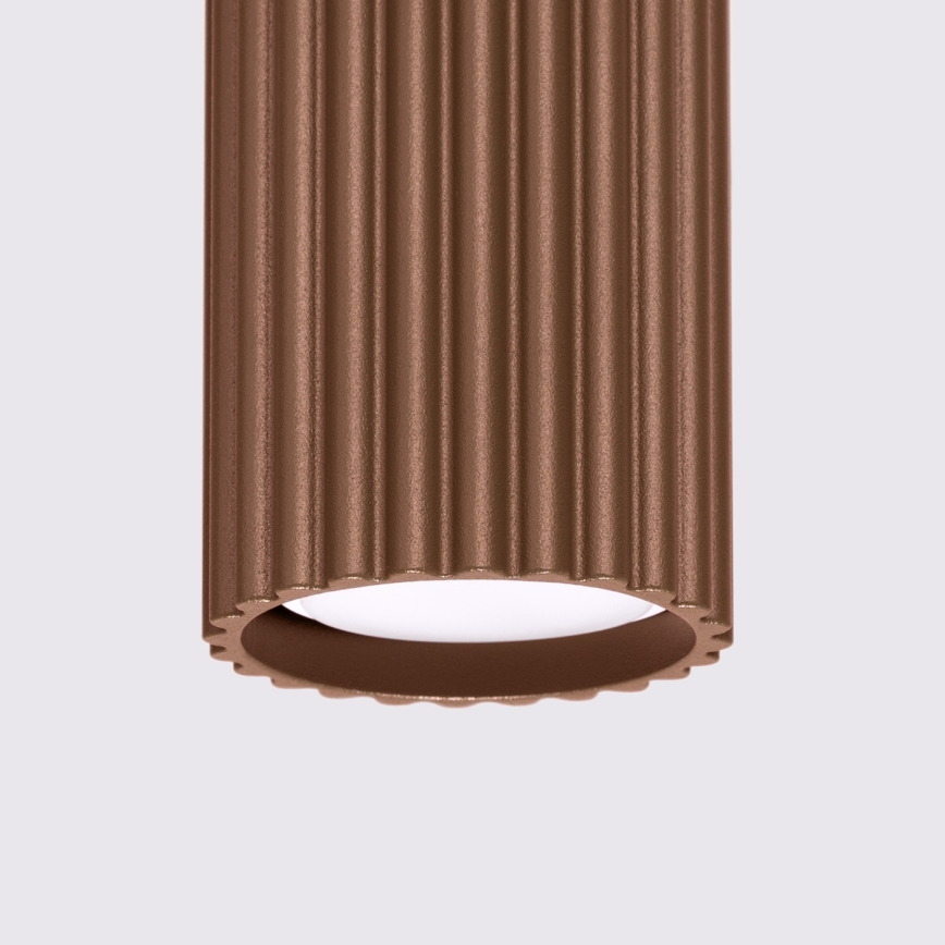 Brilagi - Foco LED empotrable CRESTO 1xGU10/10W/230V 10 cm marrón