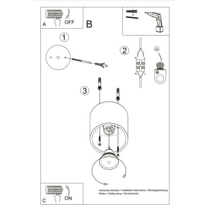 BRILAGI -  Foco LED FRIDA 1xGU10/7W/230V blanco