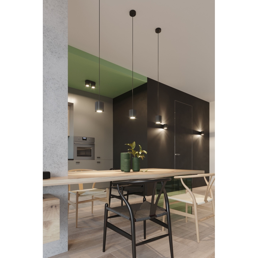 BRILAGI -  Foco LED FRIDA 1xGU10/7W/230V negro