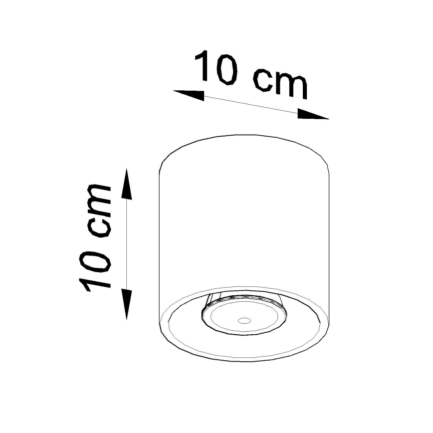 BRILAGI -  Foco LED FRIDA 1xGU10/7W/230V negro